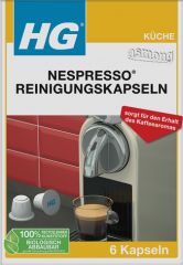 HG Reinigungskapseln fr Nespresso Maschinen 6 Stck