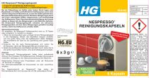 HG Reinigungskapseln fr Nespresso Maschinen 6 Stck