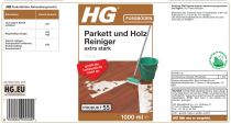 HG Parkett Reiniger extra stark (HG Produkt 55)  1 L