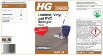 HG Laminat, Vinyl und PVC Reiniger Glanz (HG Produkt 73) 1 L