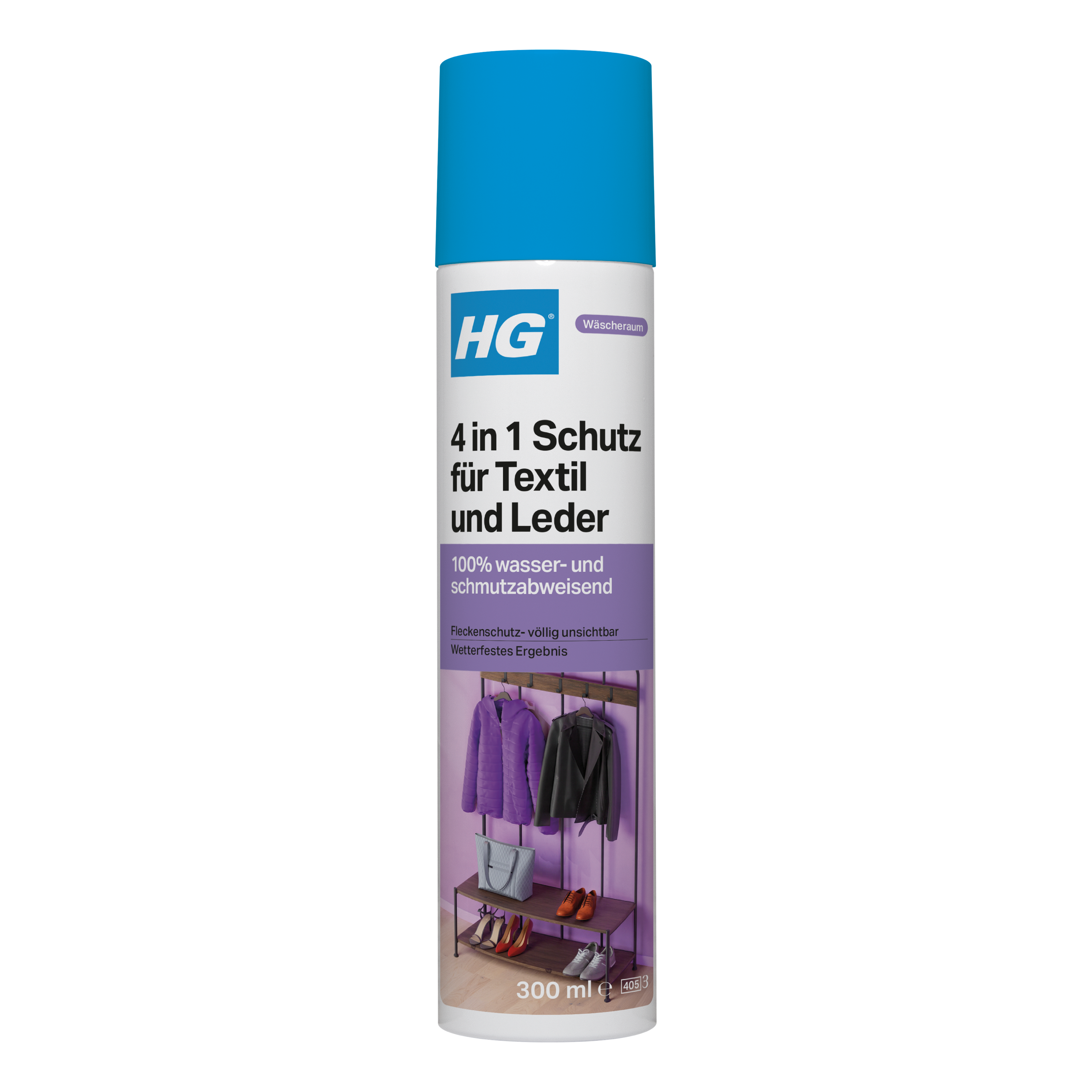 HG 4 in 1 Schutz für Textil und Leder