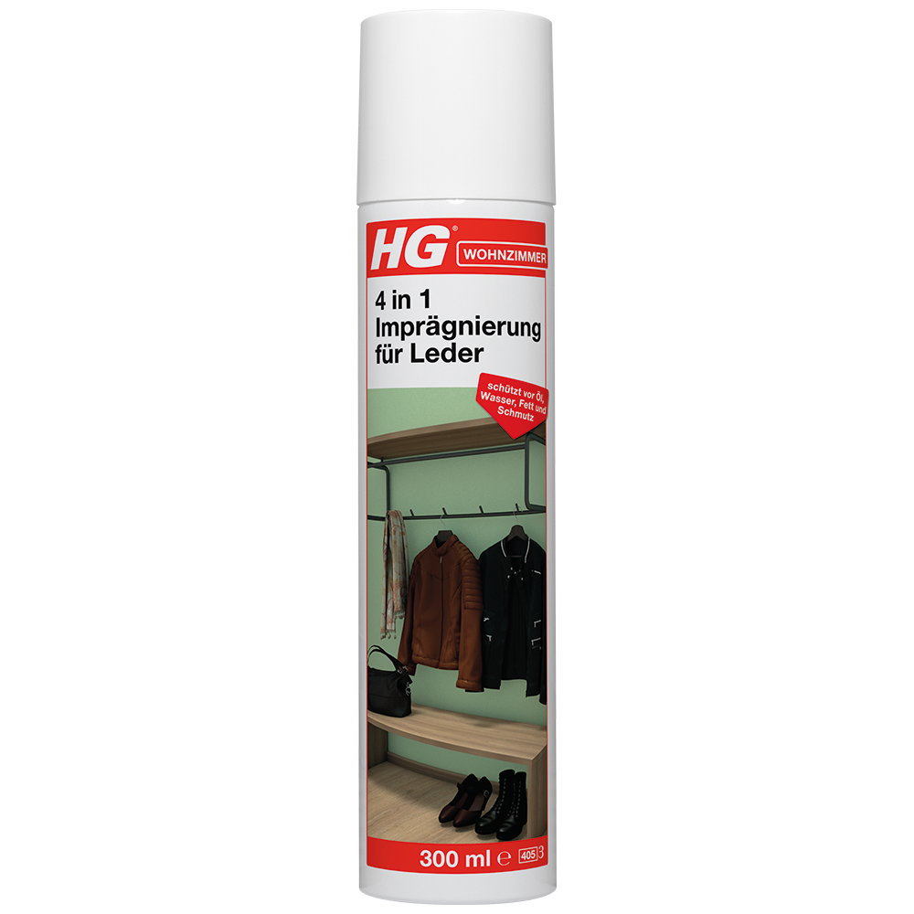 HG 4 in 1 Imprägnierung für Leder