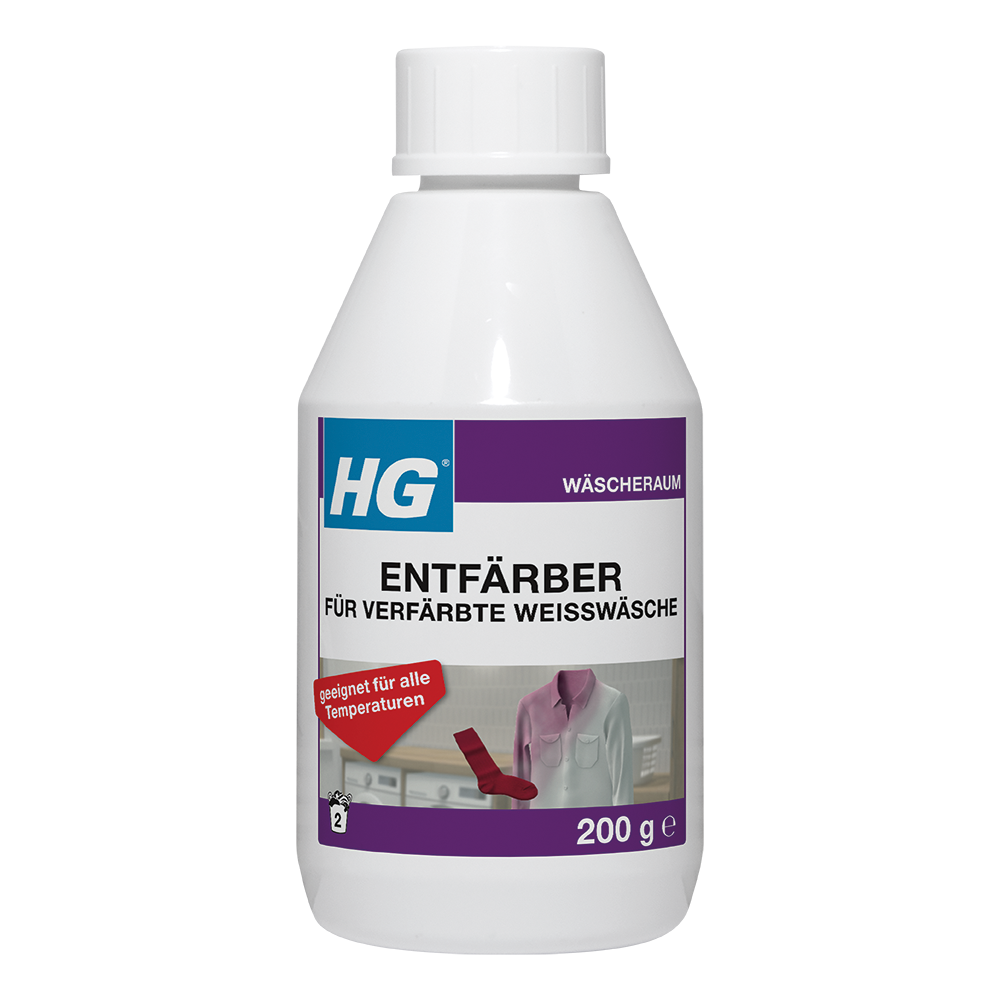 HG Entfärber für verfärbte Weißwäsche