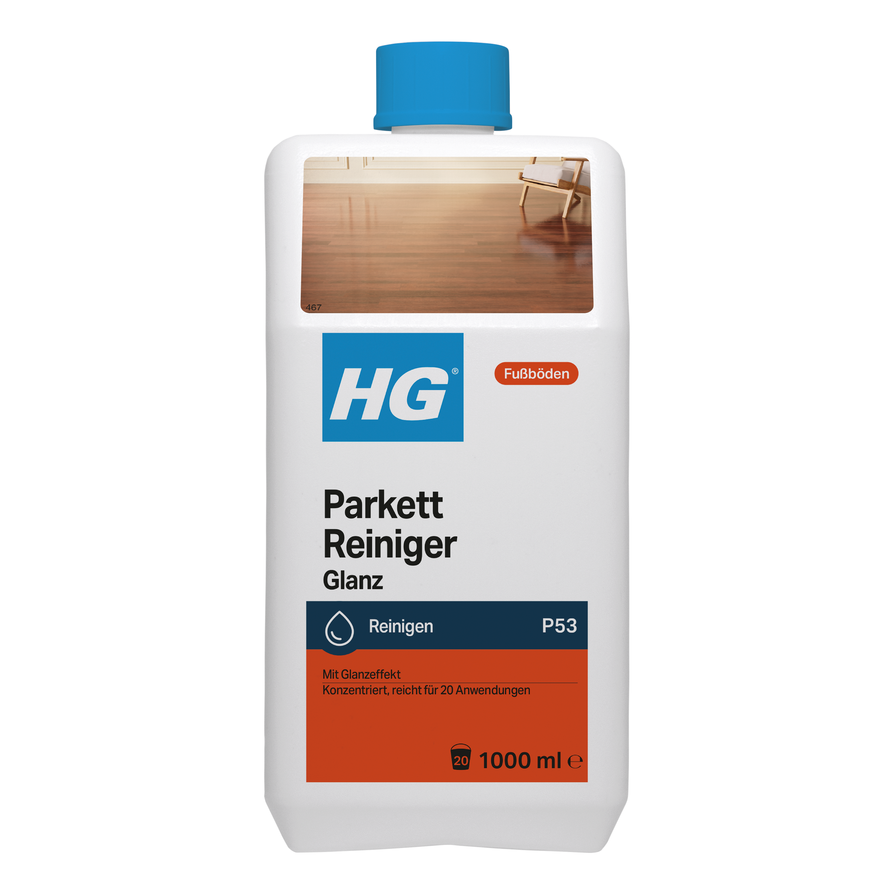 HG Parkett Reiniger Glanz