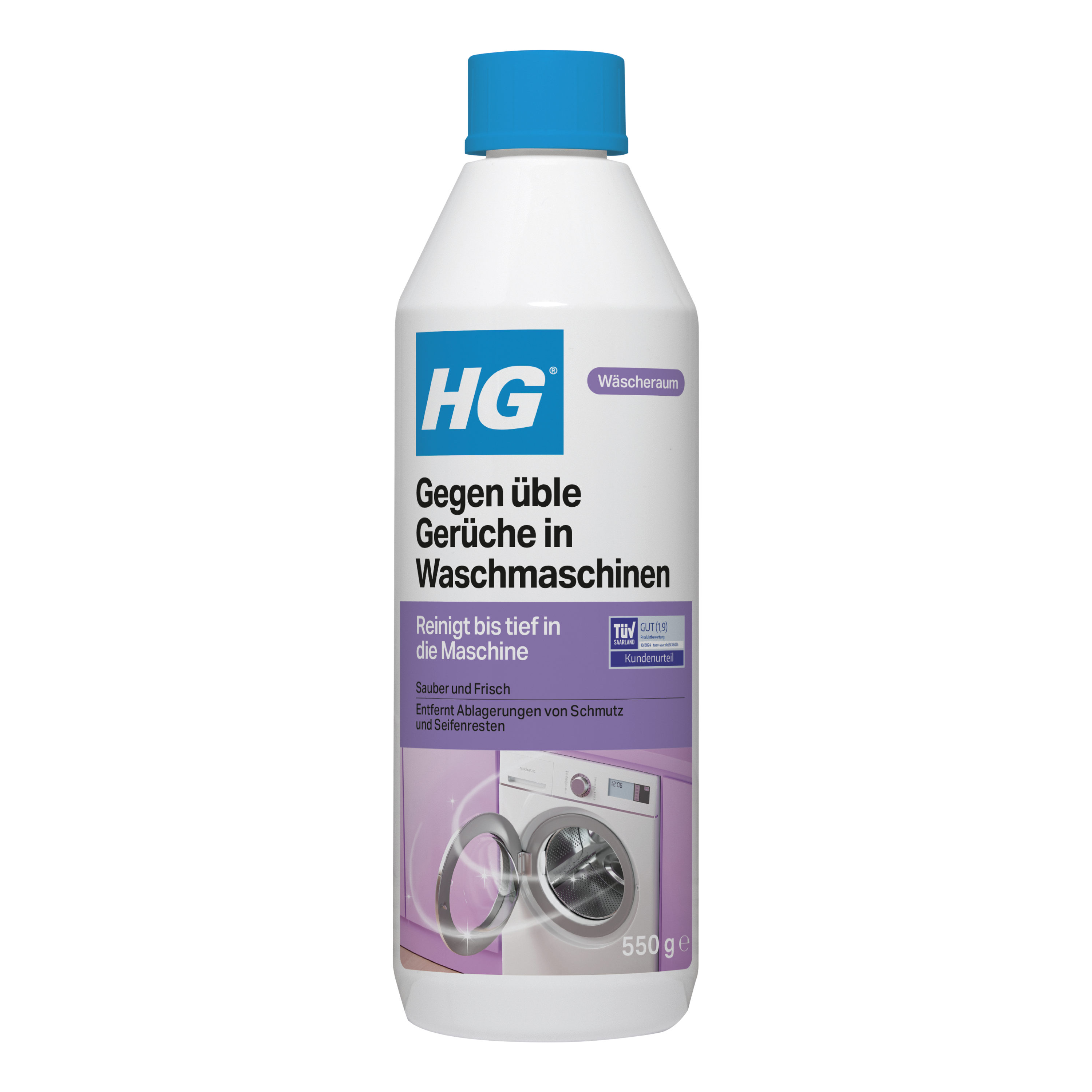 HG gegen üble Gerüche in Waschmaschinen