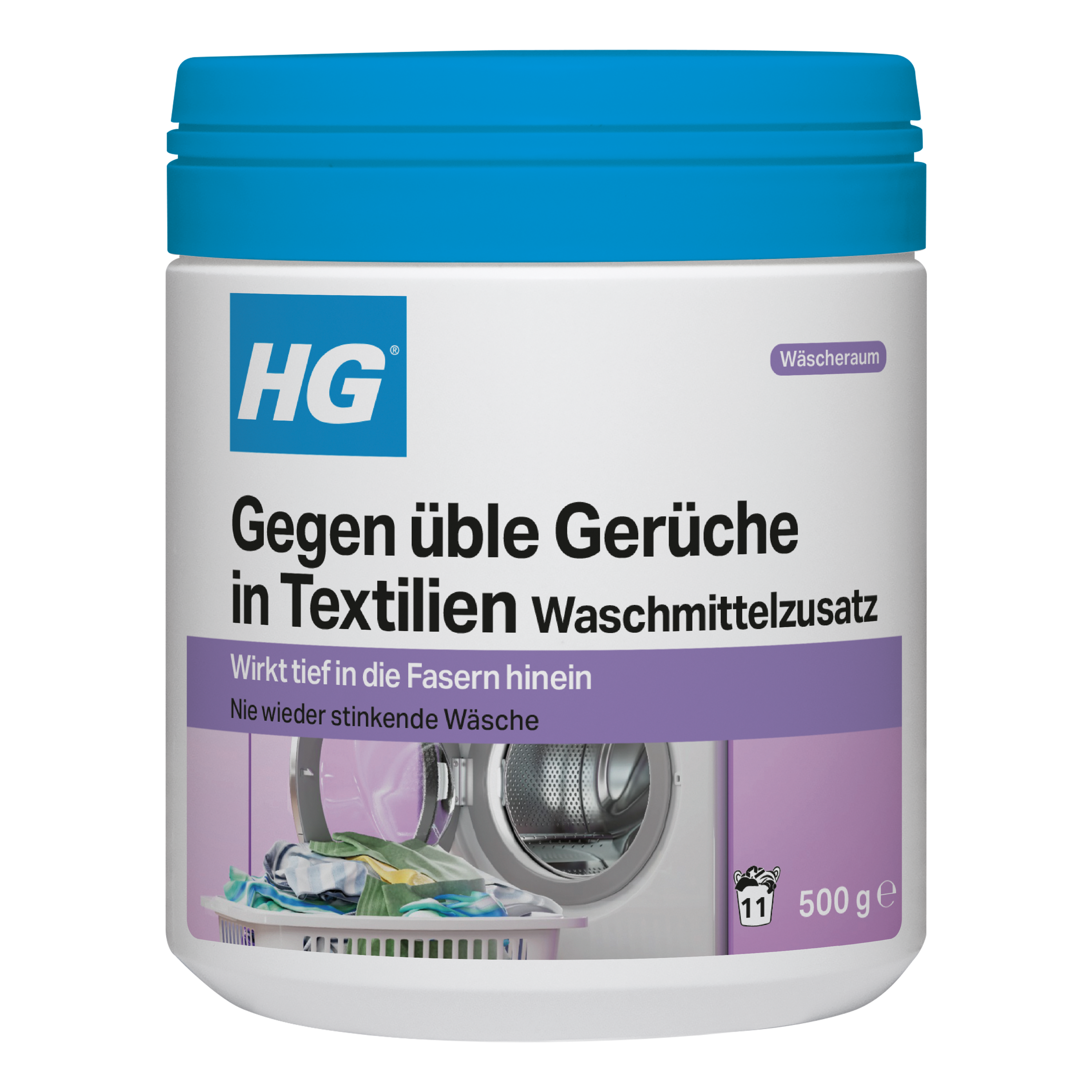 HG gegen üble Gerüche in Textilien Waschmittelzusatz