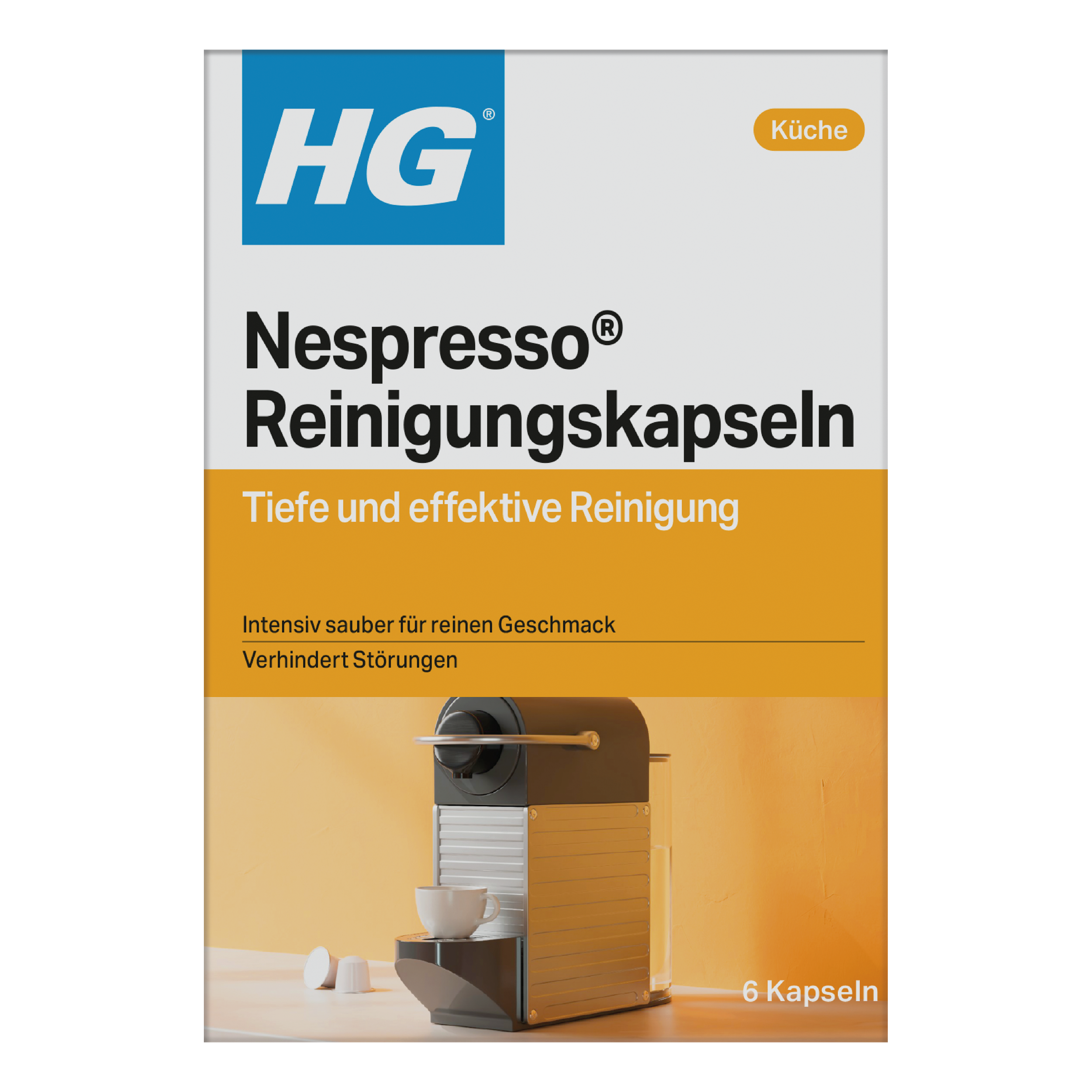 HG Reinigungskapseln für Nespresso ® Maschinen