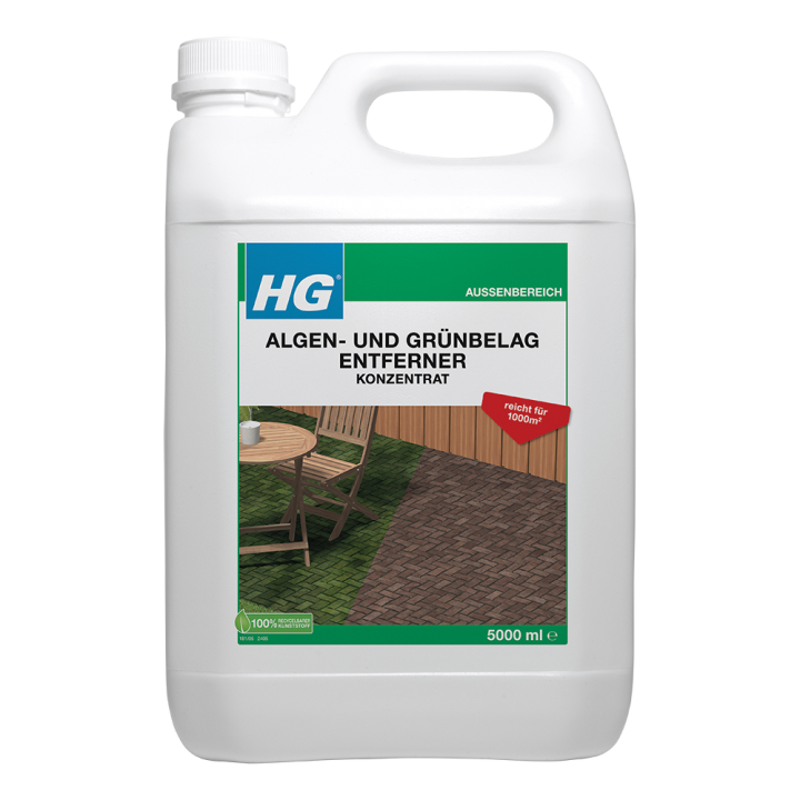 HG Algen- und Grünbelag Entferner 5 Liter Kanister