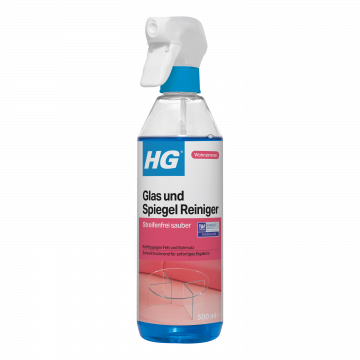 HG Glas und Spiegel Reiniger, 500 ml