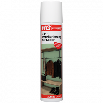 HG 4 in 1 Imprägnierung für Leder, 300 ml