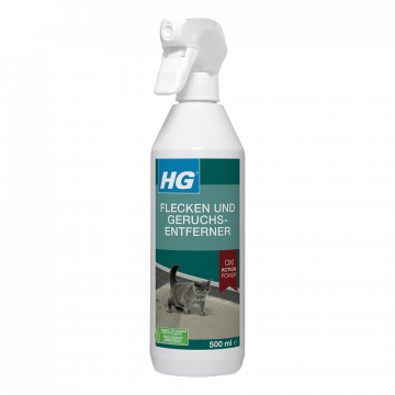 HG Flecken & Geruchsentferner für Katzen, 500 ml