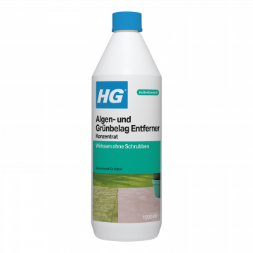 HG Algen- und Grünbelag Entferner - Konzentrat, 1 Liter
